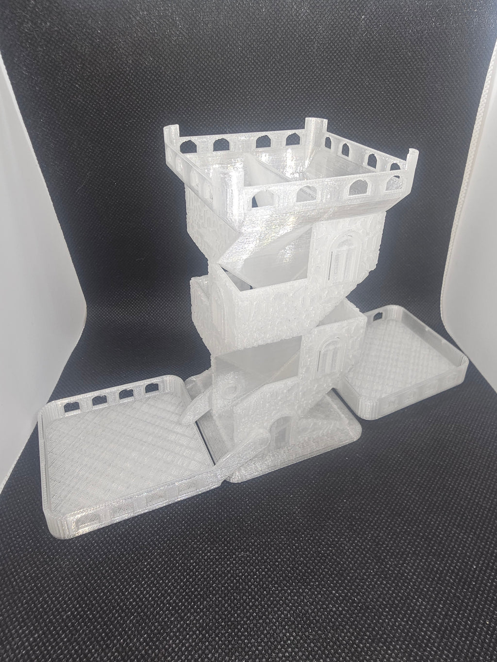 2 player dice tower