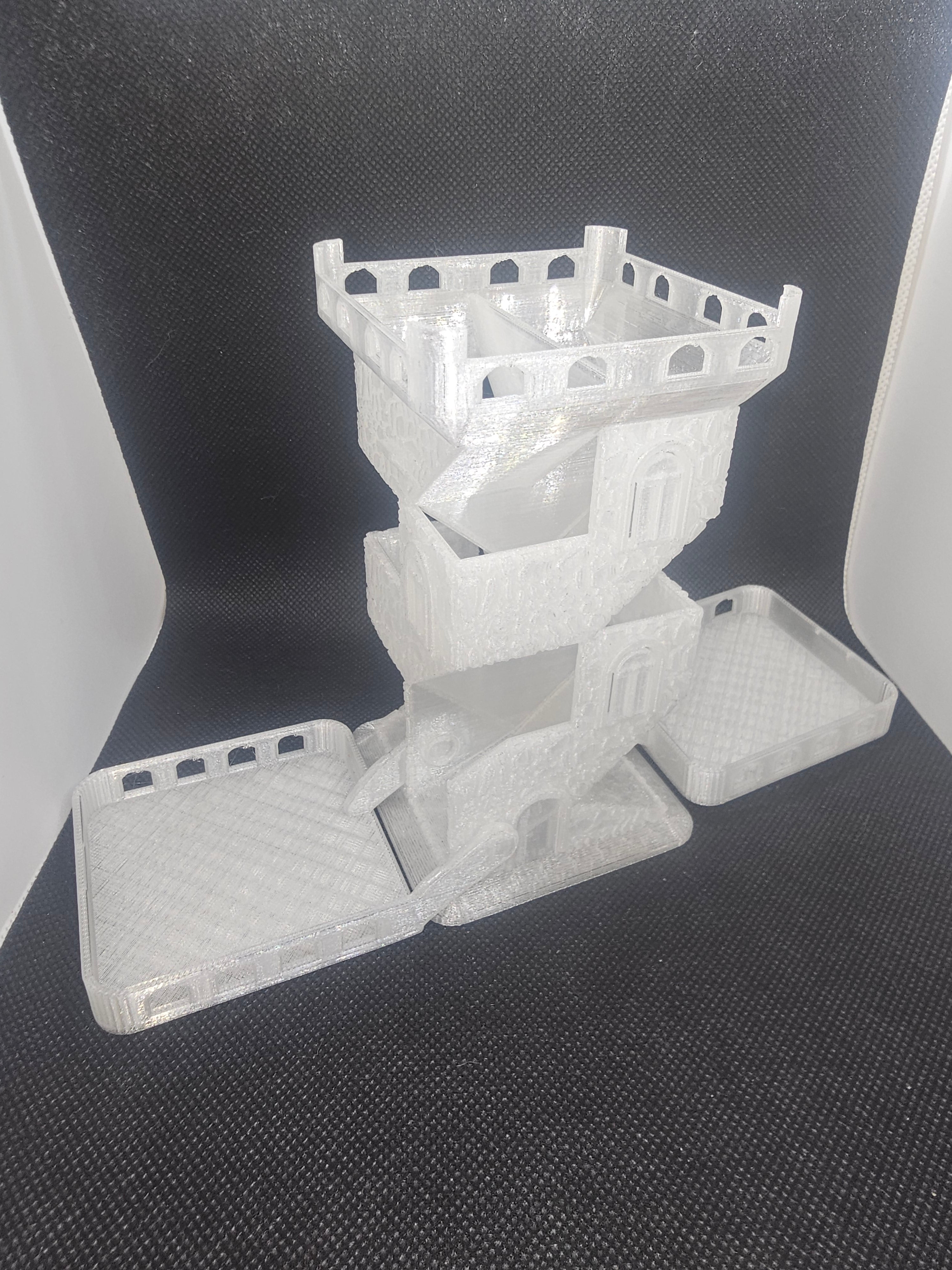 2 player dice tower