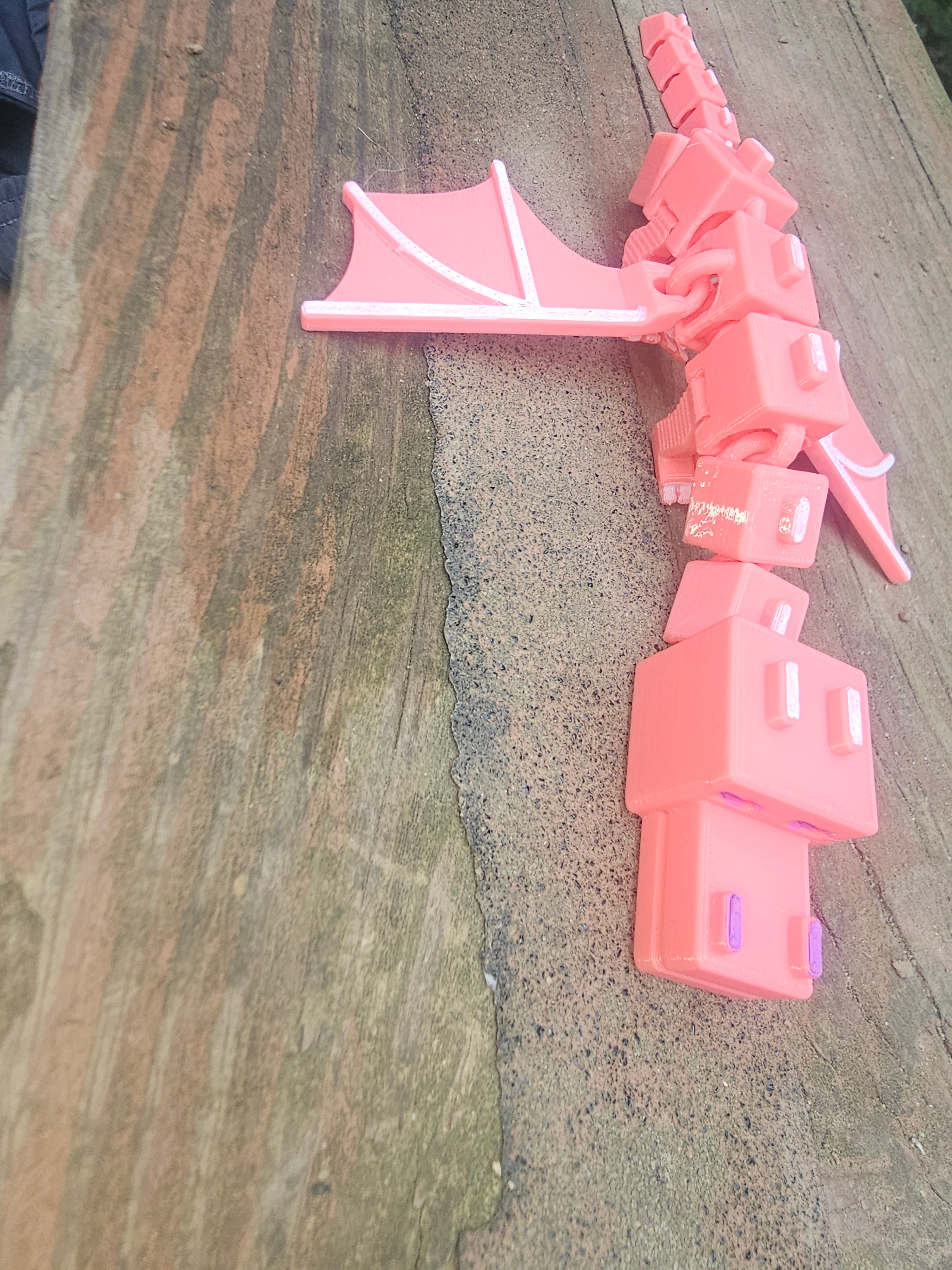Ender dragon fidget toy