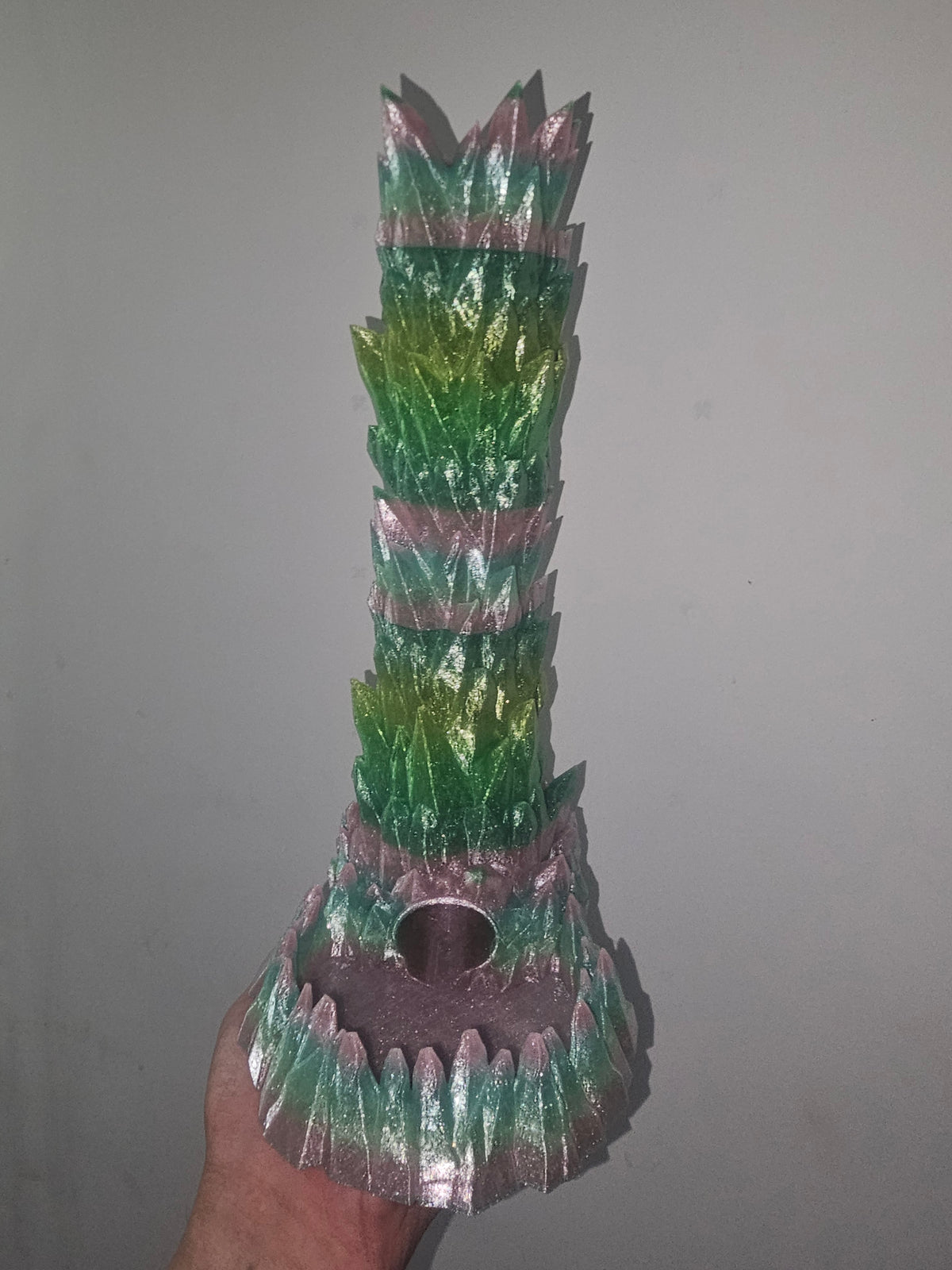 The ultimate crystal dice tower